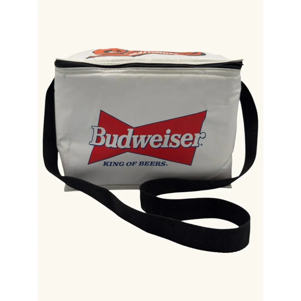 Vintage Baltimore Orioles Budweiser Bud Light Soft Cooler Bag Insulated MLB Beer